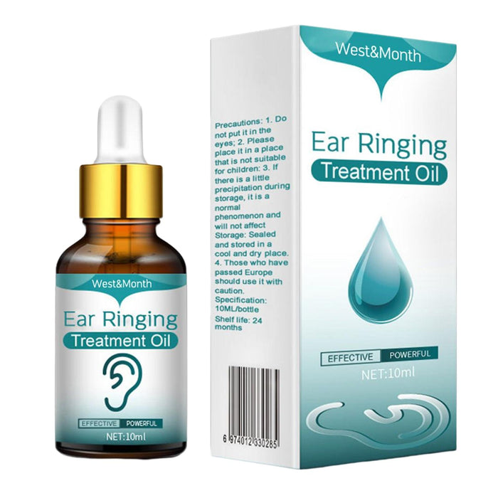 Crofta 10ml Ear Ringing Relieving Ear Drops Oil Earwax Softener Earache Alleviate