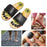 2x Foot Massage Slippers Sandals for Relaxation Deep Tissue Home 39-40 Black