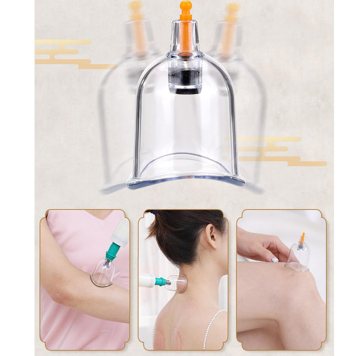 Vacuum Massage Cupping Set Professional for Myofascial Body Massage Nerve