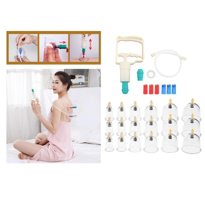 Vacuum Massage Cupping Set Professional for Myofascial Body Massage Nerve