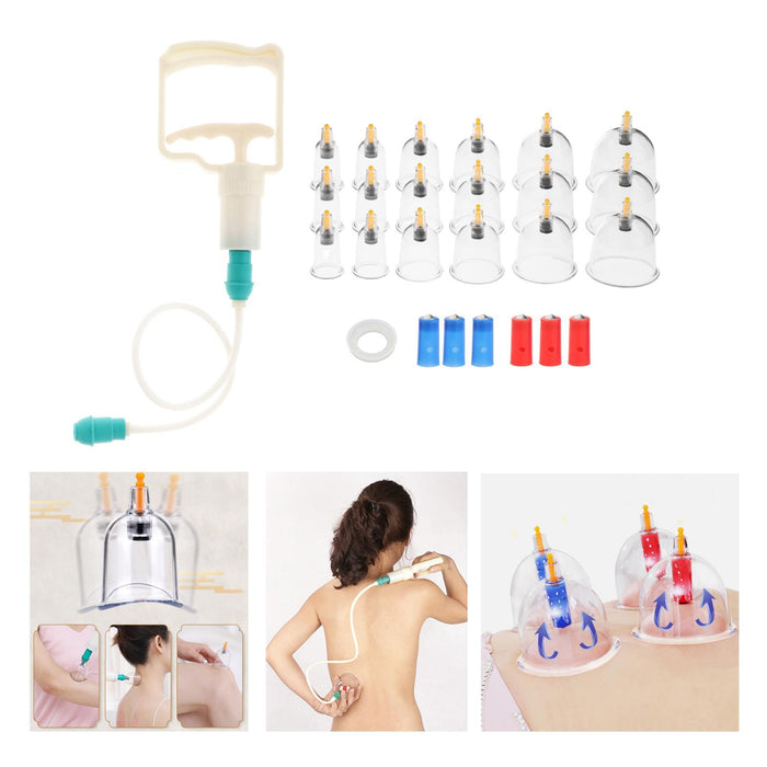 Vacuum Massage Cupping Set Professional for Myofascial Body Massage Nerve