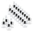 20 x Empty Essential Oil Bottles Refillable Pocket Size for Travel Salon 1ML