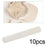 10Pcs Hat Sweat Liner Disposable for Women Men Moisture Absorbing   White