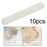 10Pcs Hat Sweat Liner Disposable for Women Men Moisture Absorbing   White