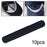 10Pcs Hat Sweat Liner Disposable for Women Men Moisture Absorbing   Black