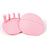 2x Portable Toe Separators Toe Straightener Bunion Corrector Stretchers Pink