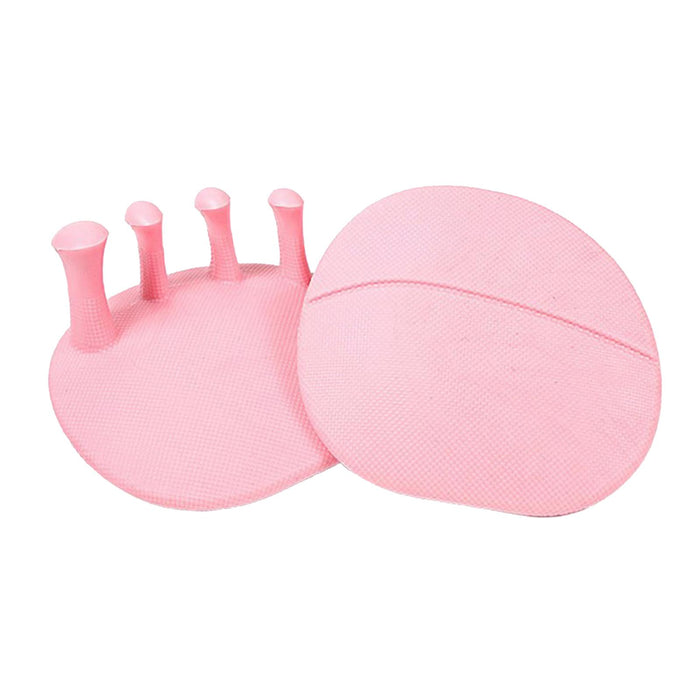 2x Portable Toe Separators Toe Straightener Bunion Corrector Stretchers Pink