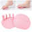 2x Portable Toe Separators Toe Straightener Bunion Corrector Stretchers Pink