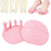 2x Portable Toe Separators Toe Straightener Bunion Corrector Stretchers Pink