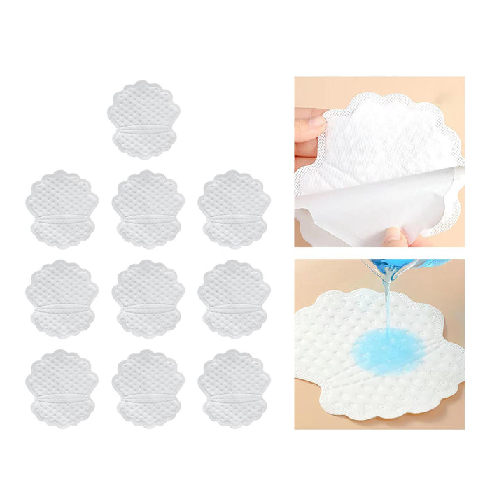 10Pcs Underarm Sweat Pads Armpit Sweat Pads Non Visible for Women and Men