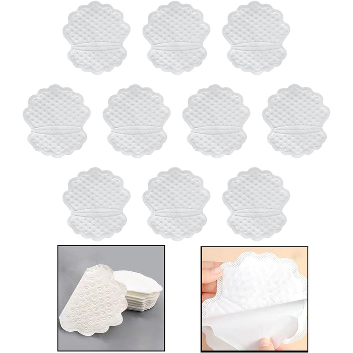 10Pcs Underarm Sweat Pads Armpit Sweat Pads Non Visible for Women and Men