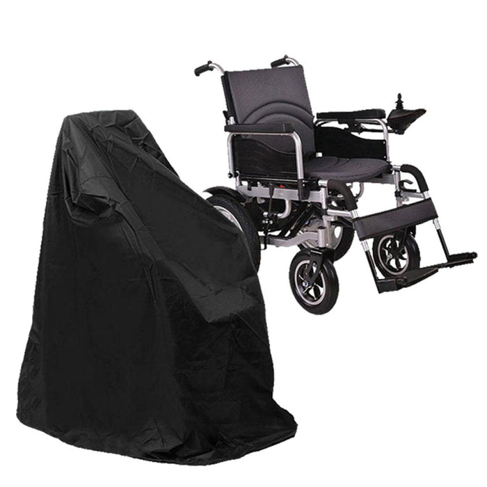 Wheelchair Cover Durable Mobility Scooter Cover Lightweight for Outdoor 100x75x100cm Black