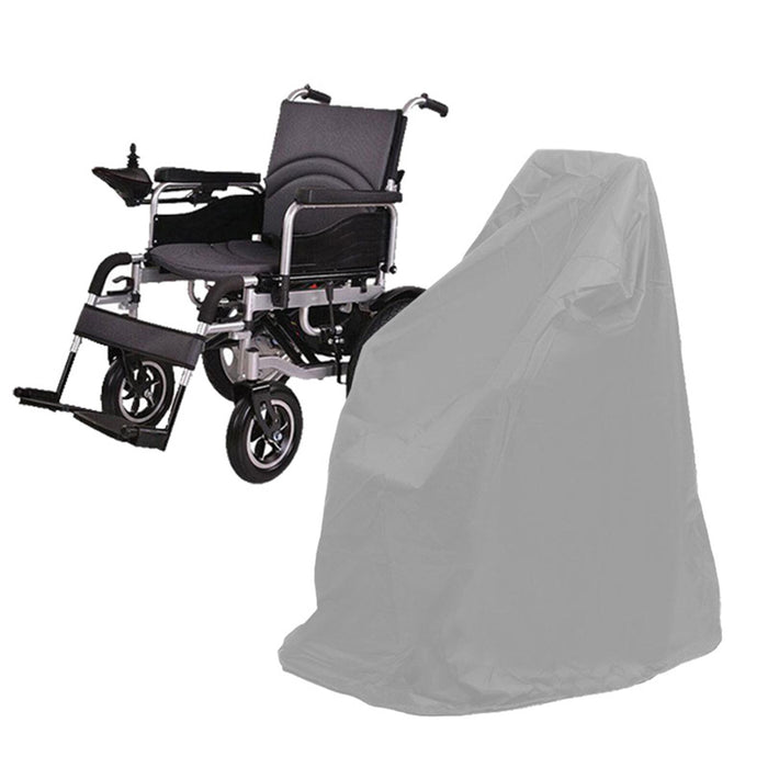 Wheelchair Cover Durable Mobility Scooter Cover Lightweight for Outdoor 100x75x100cm Gray