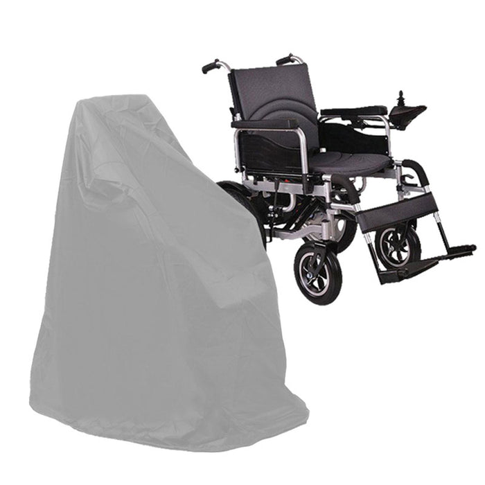 Wheelchair Cover Durable Mobility Scooter Cover Lightweight for Outdoor 100x75x100cm Gray