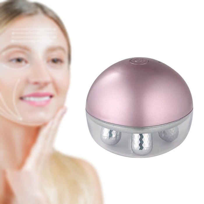 3D Face Massager Roller Anti Wrinkle Face Lift 4 Rollers Massage Machine