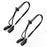 2Pcs Adjustable Napkin Chain Caps Clips Portable for Towel Bibs Chain Travel