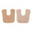 2x U Shaped Felt Callus Pads Reduce Foot Pain Comfortable  Skin Color