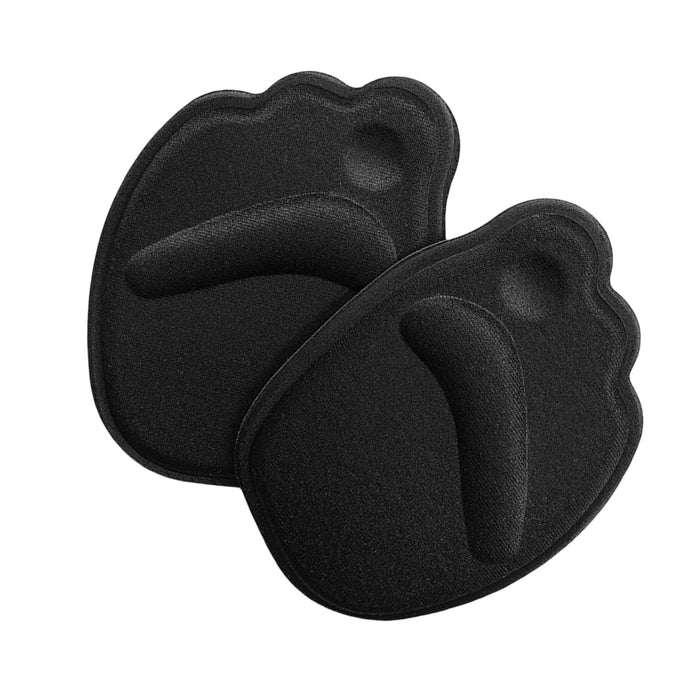 2Pcs High Heel Cushion Inserts Non Slip Prevent Calluses Insole Pads Black