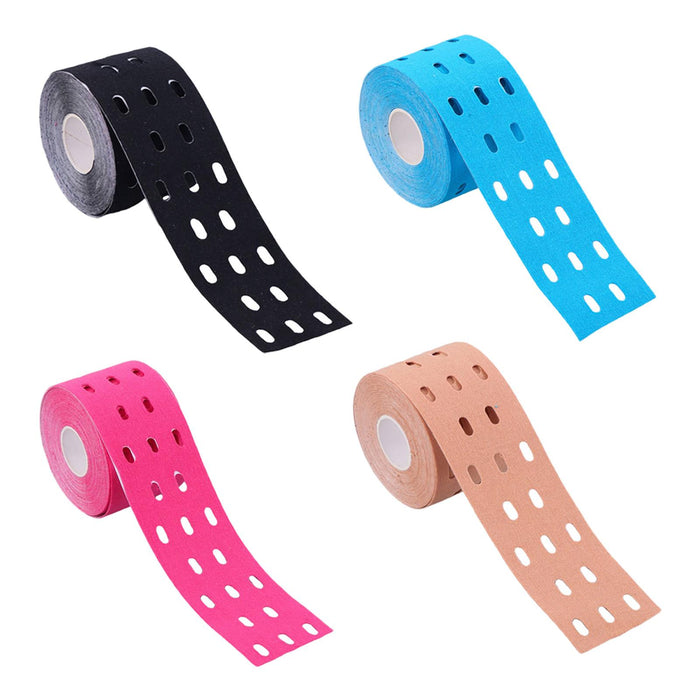 4 Rolls 16ft Kinesiology Tape Knee Taping Reduce Tissue Pressure Elastic