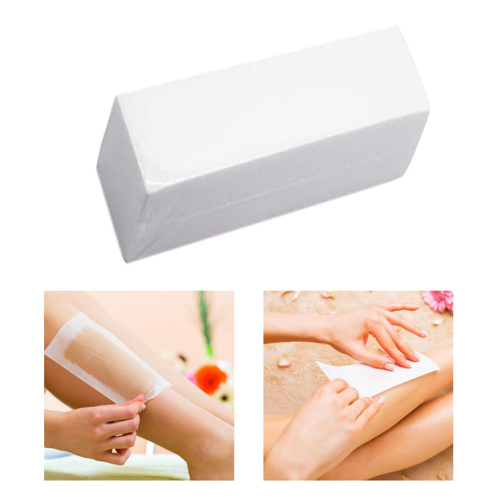 100x Women Hair Removal Wax Strip Portable for Armpits Arms Holiday Gifts 3.8x10cm