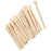 100x Wooden Wax Sticks Beauty Stick Disposable for Home Use Face Eyebrow