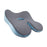 Breathable Memory Foam Seat Cushion U Shape Seat Cushion Contoured Corrector Lake Blue