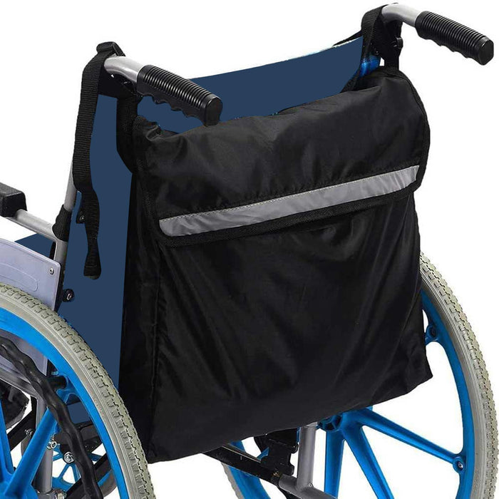 Wheelchair Bag Wheelchair Pouch 420D Oxford Cloth for Adults Accessories