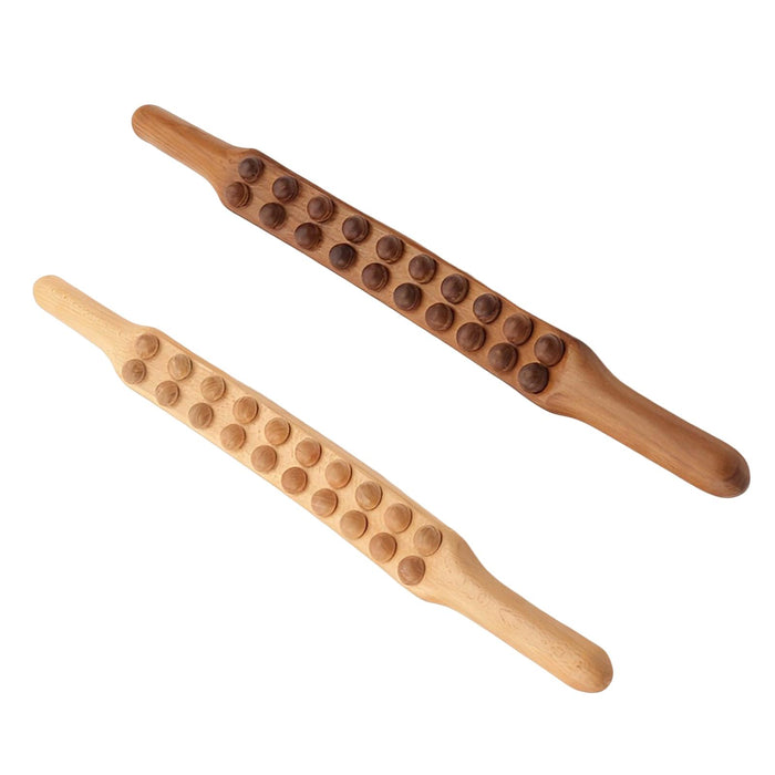 Wooden Tools Tool for Shoulder Neck Yellow