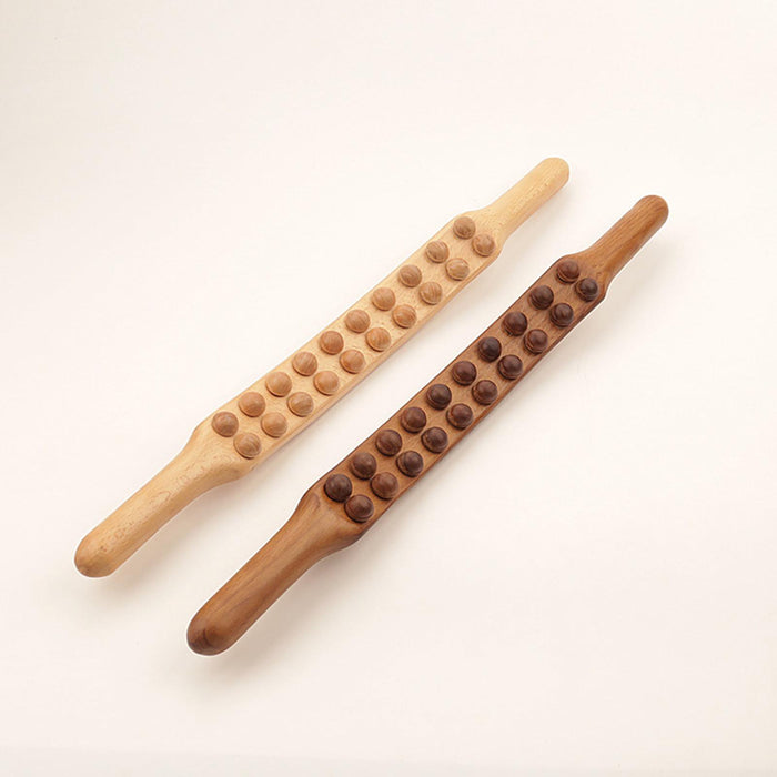 Wooden Tools Tool for Shoulder Neck Yellow