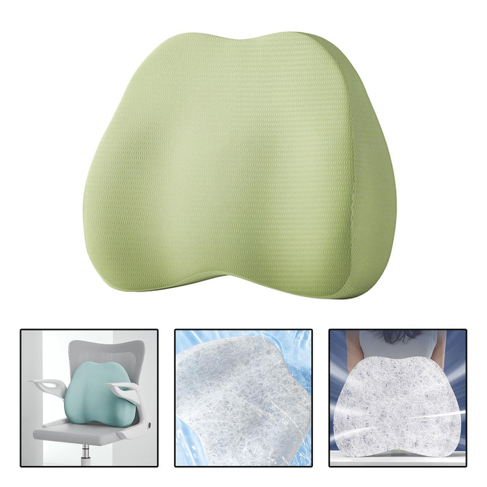 4D Support Pillow Cushion Improve Waist Cushion   Green