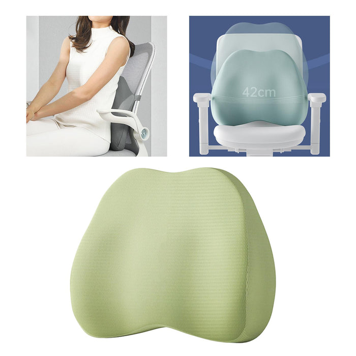 4D Support Pillow Cushion Improve Waist Cushion   Green