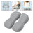 Back Seat Support Cushion Pillow Hip Waist Soft for Chairs Office Stools Grey