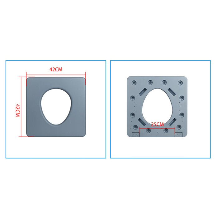 Toilet Seat Commode Panel Panel Elderly Stable Strong Bearing Capacity