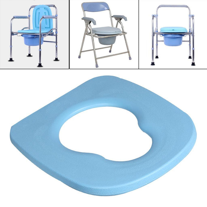 Toilet seat Commode Panel Potty Chairs Elderly Sturdy ellipse with Hole