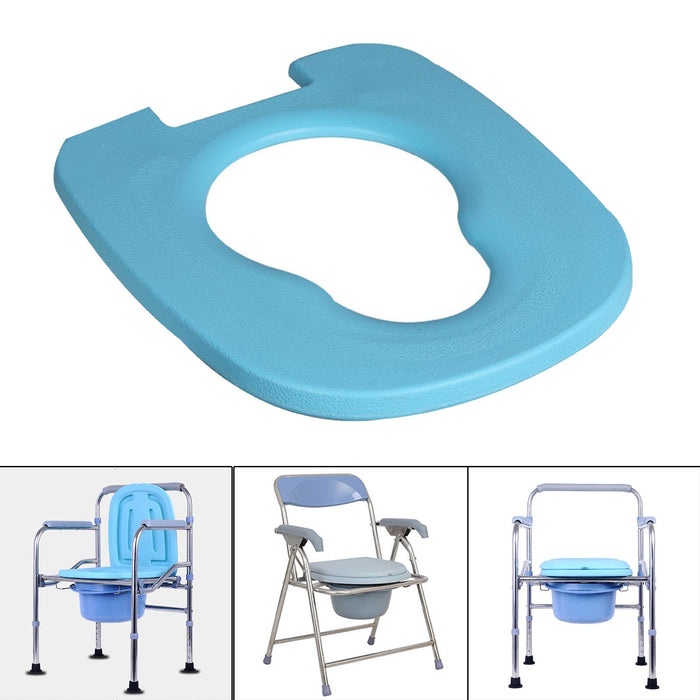 Toilet seat Commode Panel Potty Chairs Elderly Sturdy ellipse with Hole