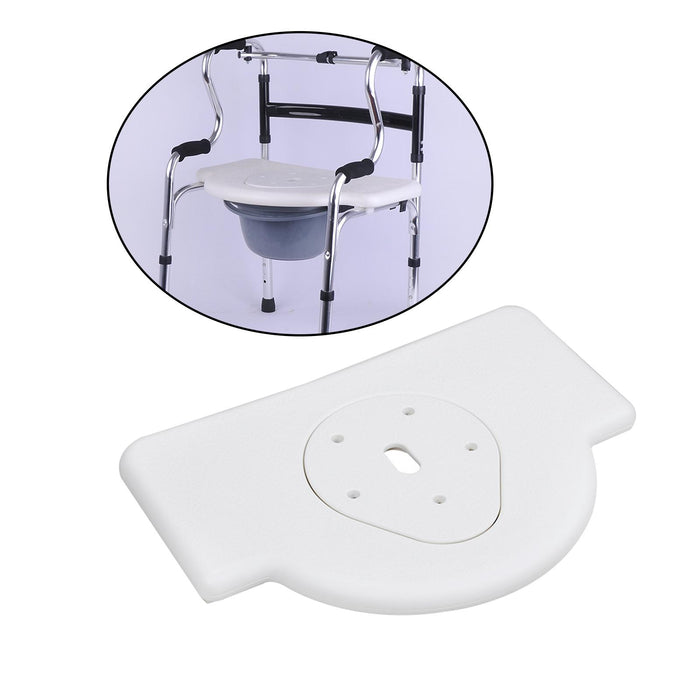 Toilet Seat Commode Chair Panel Elevated Toilet Seat Stable Non Slip