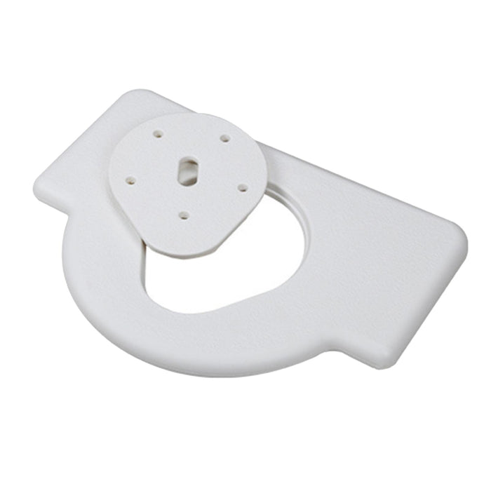 Toilet Seat Commode Chair Panel Elevated Toilet Seat Stable Non Slip