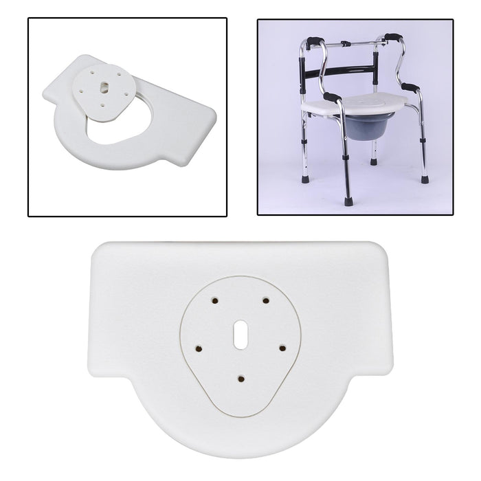 Toilet Seat Commode Chair Panel Elevated Toilet Seat Stable Non Slip