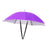 Crofta Umbrella Hat Hands free Protection 30inch Fishing Umbrella Hat Purple