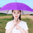 Crofta Umbrella Hat Hands free Protection 30inch Fishing Umbrella Hat Purple