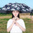 Crofta Umbrella Hat Hands free Protection 30inch Fishing Umbrella Hat Black with Flowers