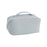 Portable PU Leather Cosmetic Bag Large for Home Short Trip Bathroom Gray