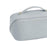 Portable PU Leather Cosmetic Bag Large for Home Short Trip Bathroom Gray