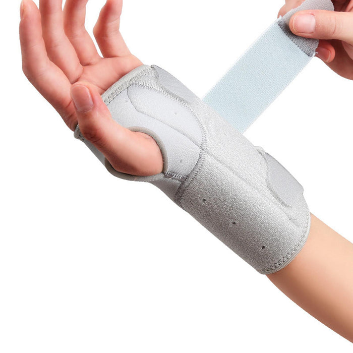 Crofta Wrist Brace Carpal Tunnel Removable Splint for Sprain Strain Medium Left