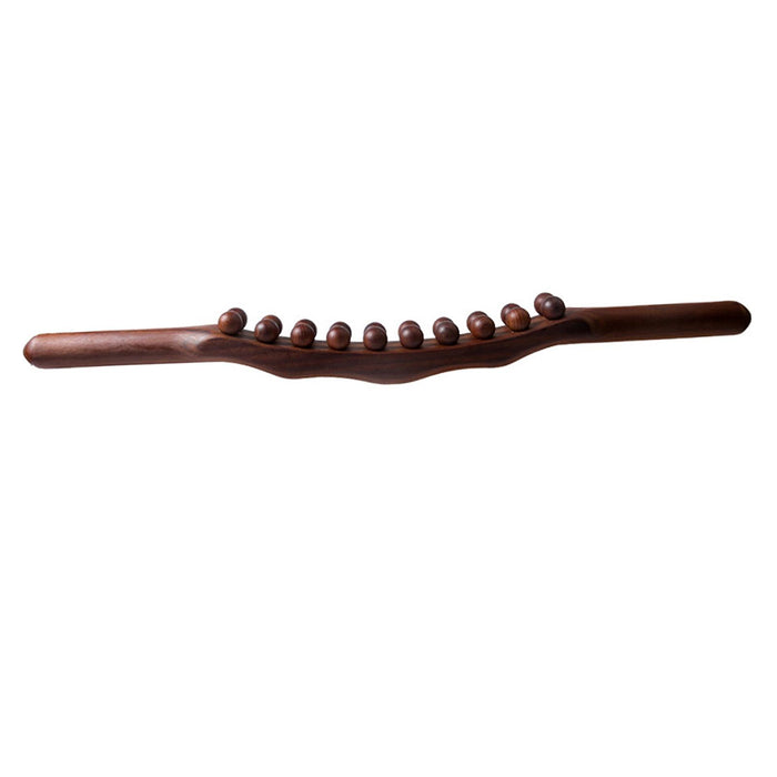 Crofta Wooden Guasha Scraping Stick Massage Tools Multi Functional for Shoulder Coffee