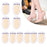 Crofta 10Pcs Gel Shoes Stickers Foot Care for Sports Shoes High Heels 37mmx55mm