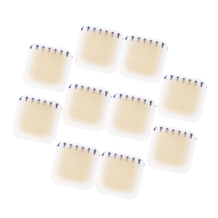 Crofta 10Pcs Gel Shoes Stickers Foot Care for Sports Shoes High Heels 50mmx50mm