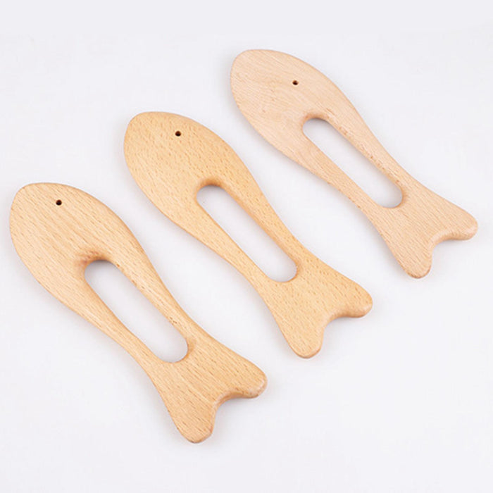 Crofta Wooden Gua Sha Tool Lightweight Portable Durable for Outdoor Health Care