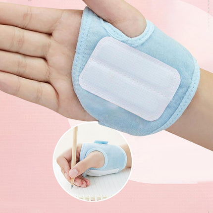 Crofta Writing Posture Correction Tool Handwriting Wrist Brace Children Adjustable Blue S