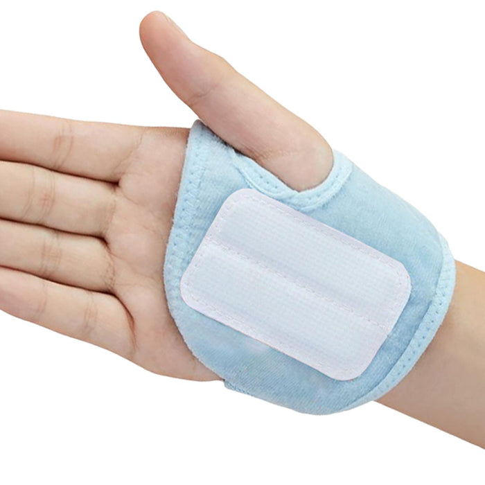 Crofta Writing Posture Correction Tool Handwriting Wrist Brace Children Adjustable Blue Medium